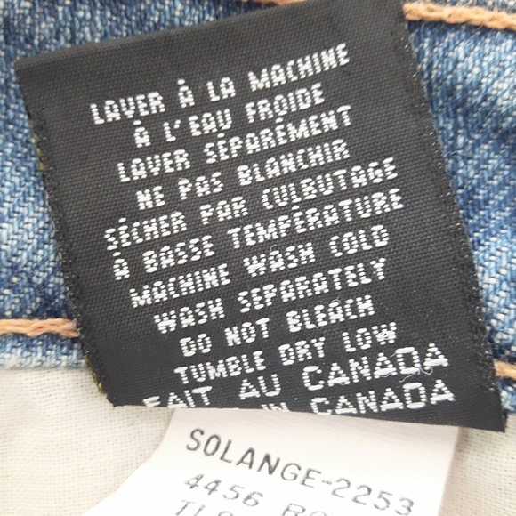 Lois High Rise Mom Relaxed Jeans Medium Wash Stretch Size 29 - Picture 14 of 15